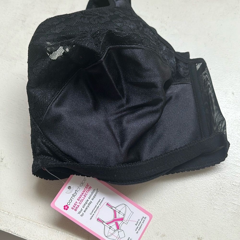 Comfortchoice 50B bra, black.  New with tags - Picture 4 of 5